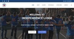 Desktop Screenshot of independencerecovery.com